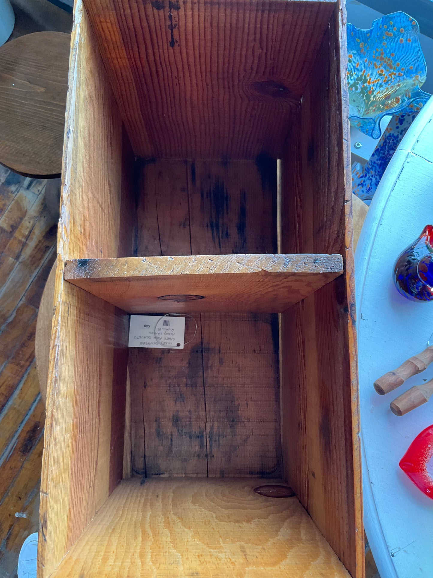 Honey Shipping Crate