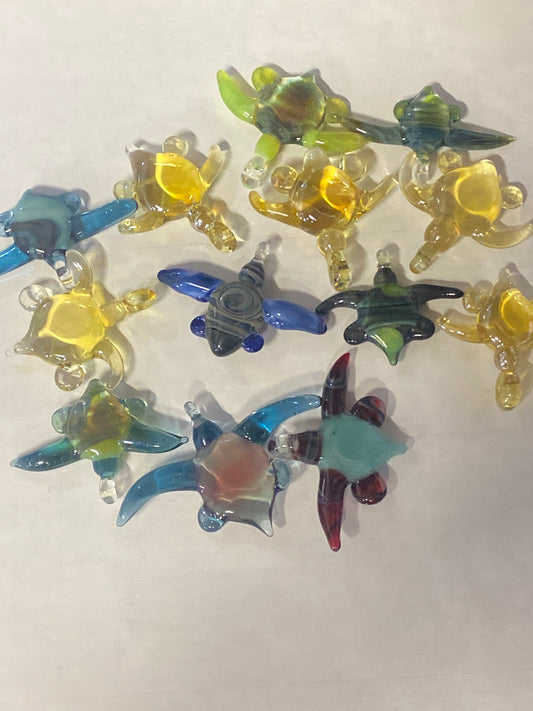 Turtle Pendants Advanced Color.