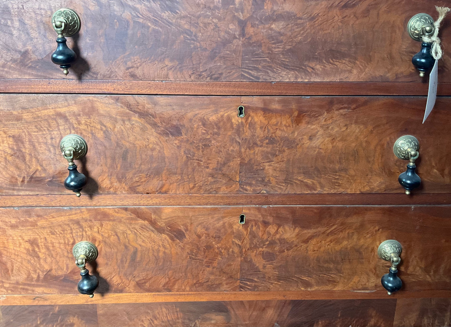 Late 1800s Walnut Dresser