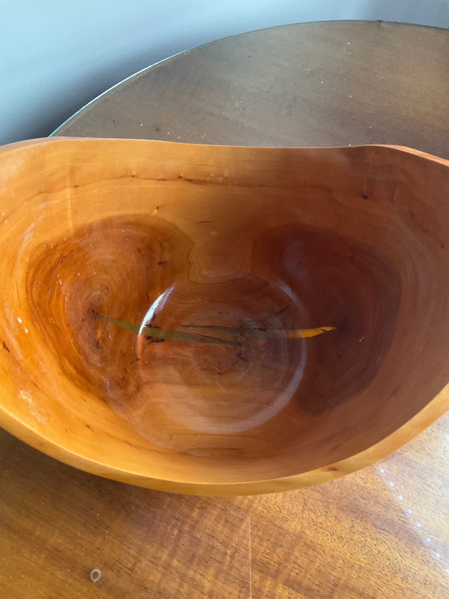 Hand Carved Wooden Bowl