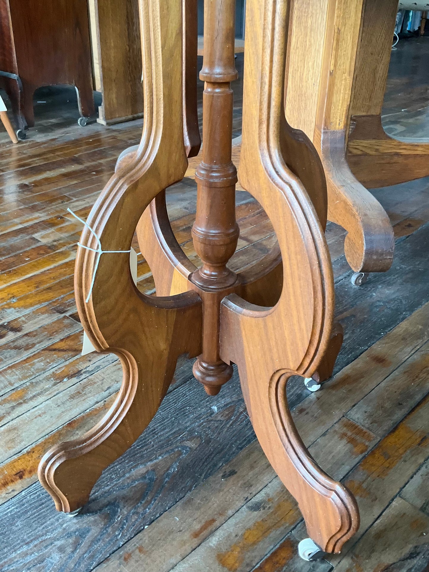 Side Table with Marble Top