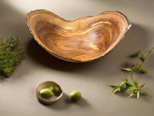 Applewood Raw Edge Bowl