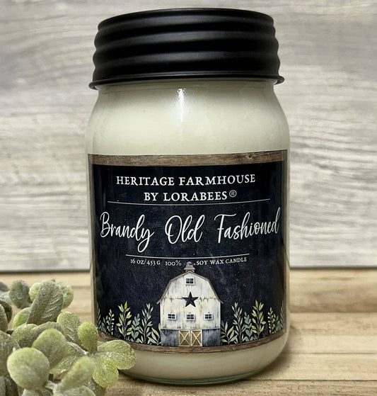 Brandy Old Fashioned Heritage Farmhouse Candles