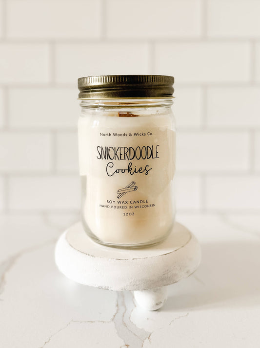 Snickerdoodle Cookies 12oz Soy Wax Candle