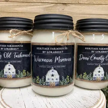 Wisconsin Themed 100% Soy Wax Candles and Melts