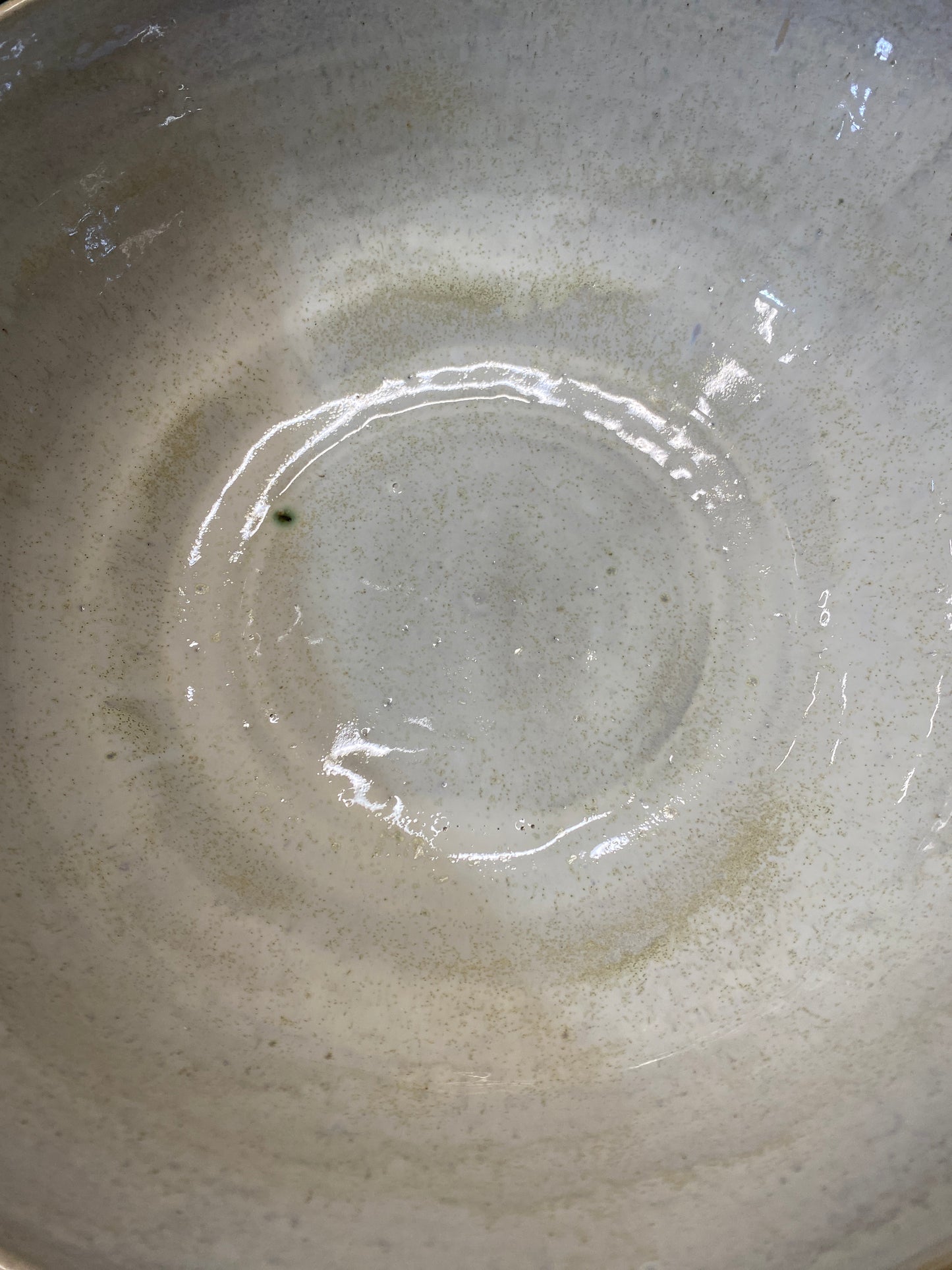 Denim and Micro Pearl Bowl