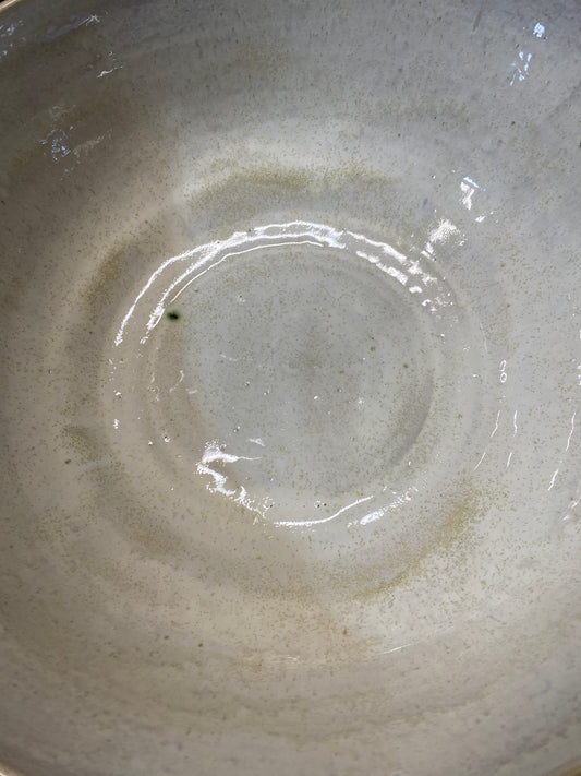 Denim and Micro Pearl Bowl