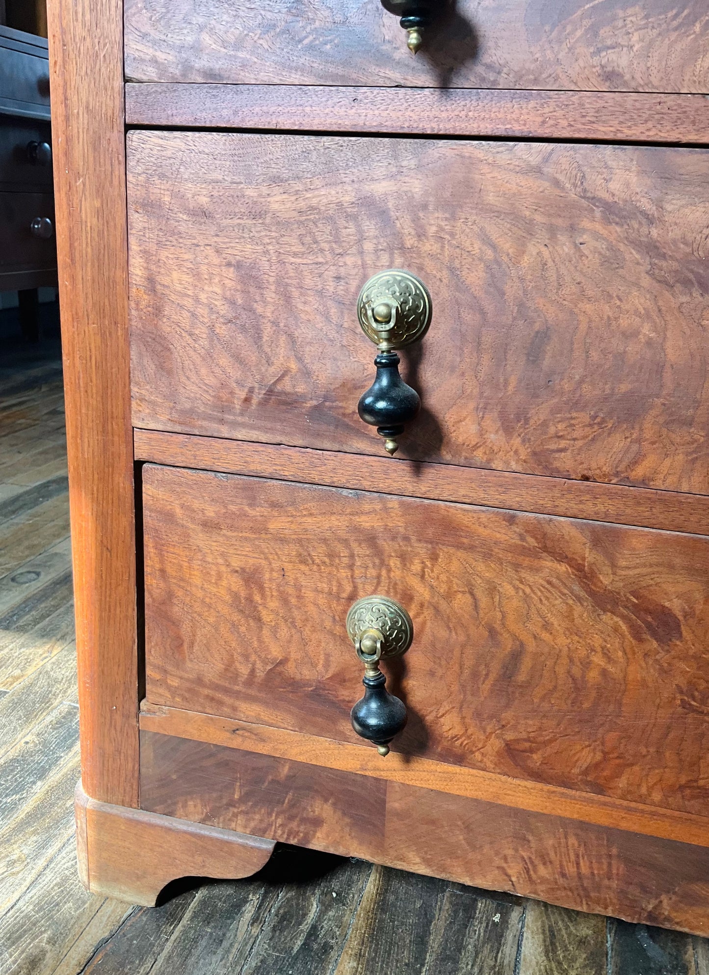 Late 1800s Walnut Dresser