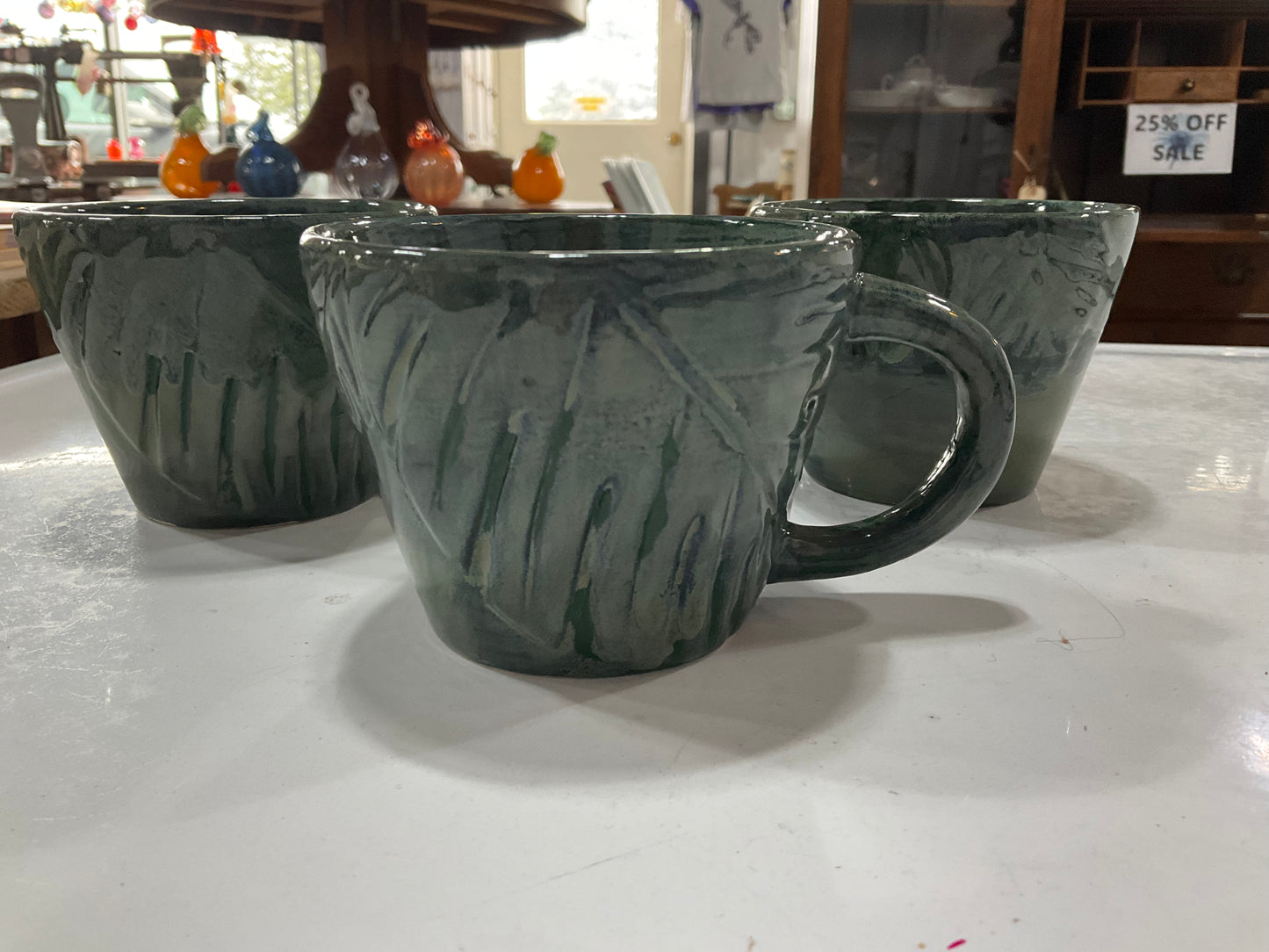 Green Leaves Mug
