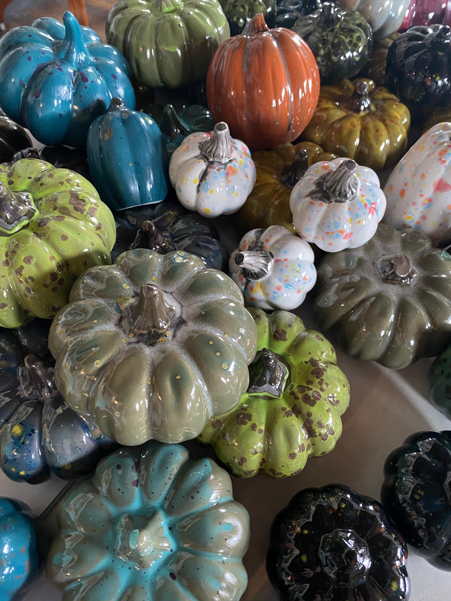 Sip and Glaze Pumpkins Class