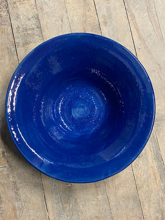 Blue Medium serving bowl