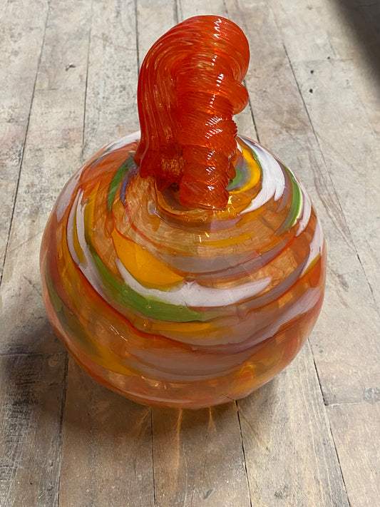 Round Vermillion 7x10