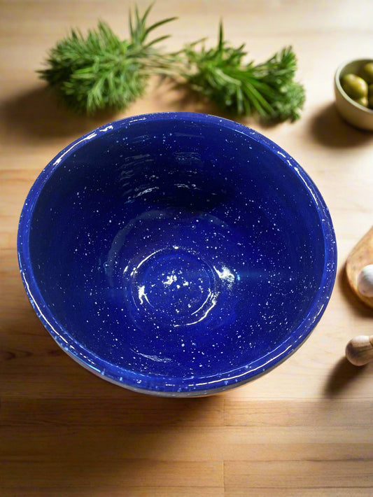 Blue Speckled Small serving bowl
