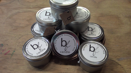 Australian Sandalwood Beeswax Candle