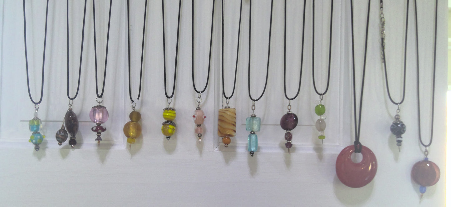 Glass Bead Necklaces