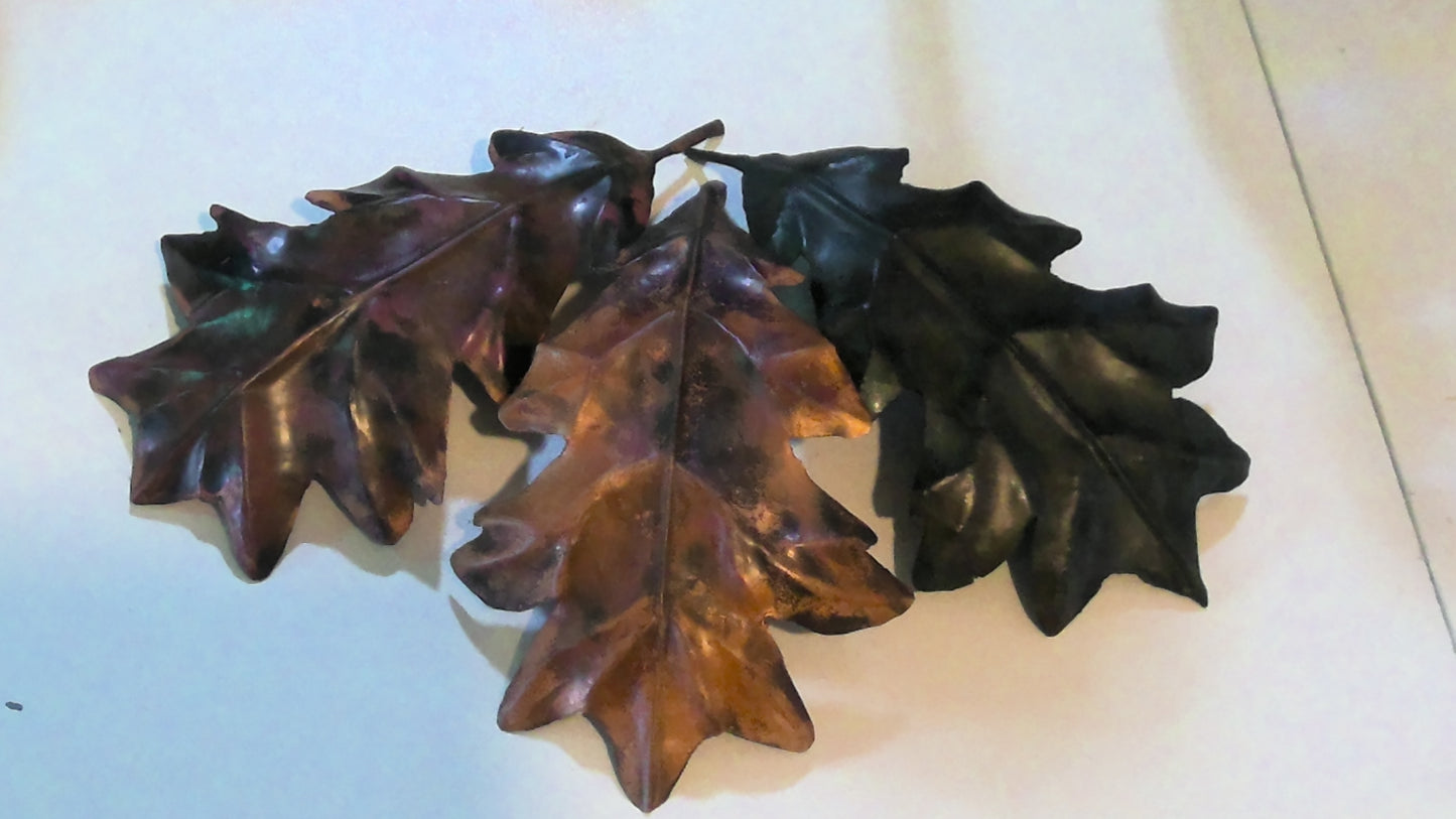 Repousse Leaves Class