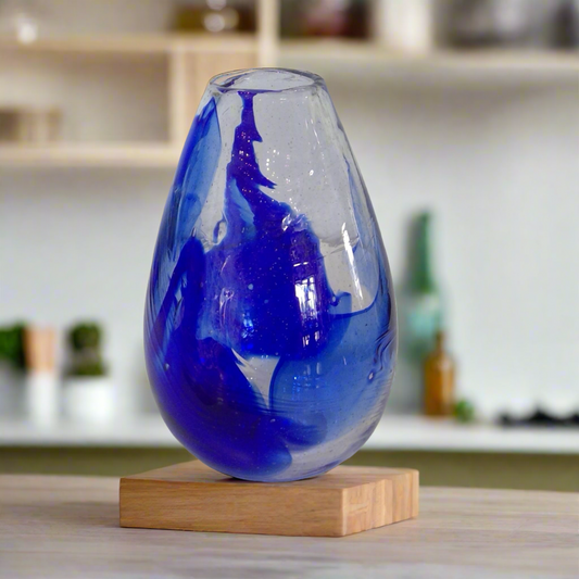 "Blue Lagoon" Vase