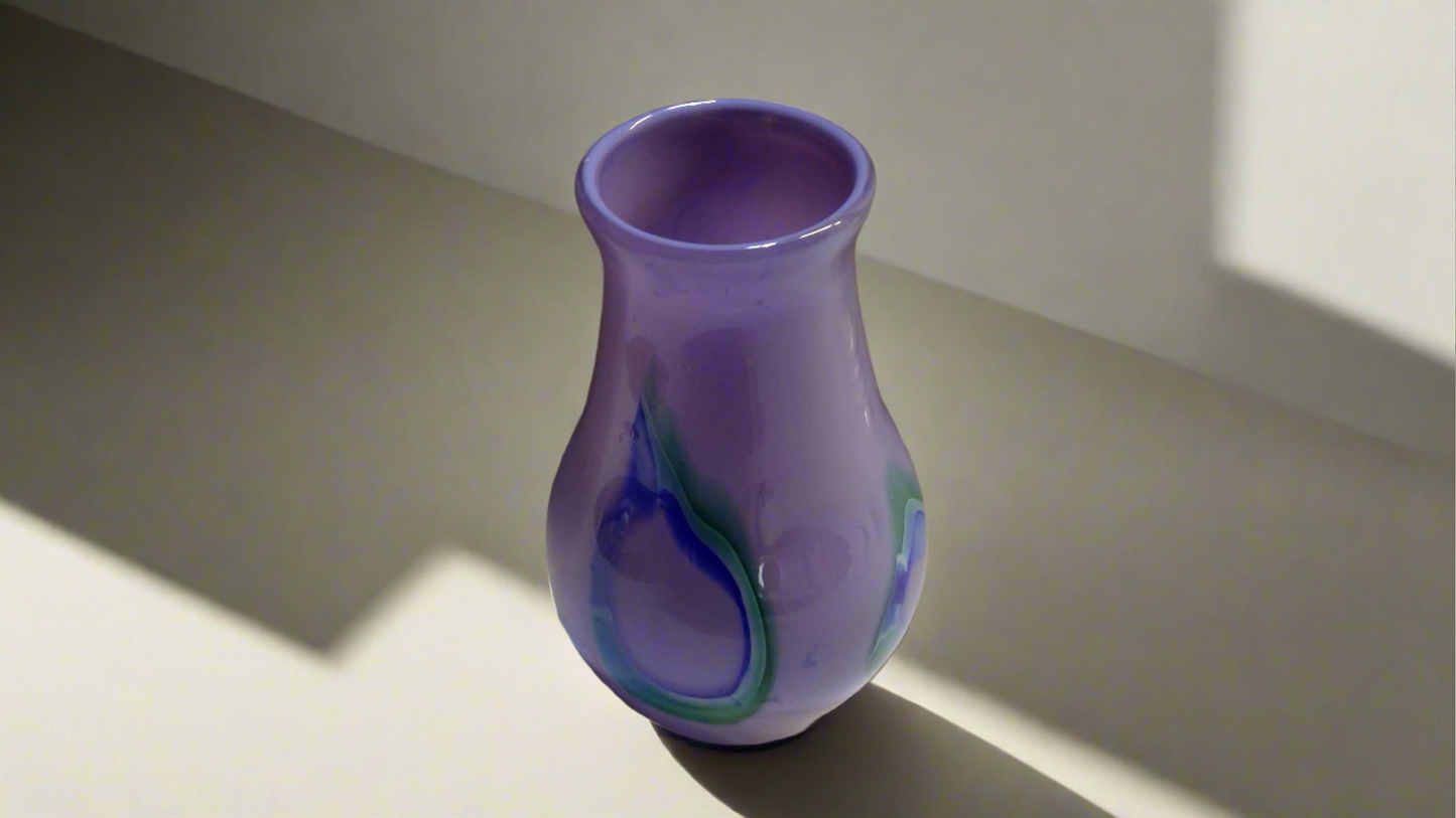Lilac Earthy Murrini Vase