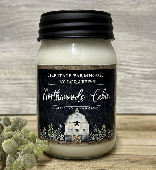 Northwoods Cabin Heritage Farmhouse Candles