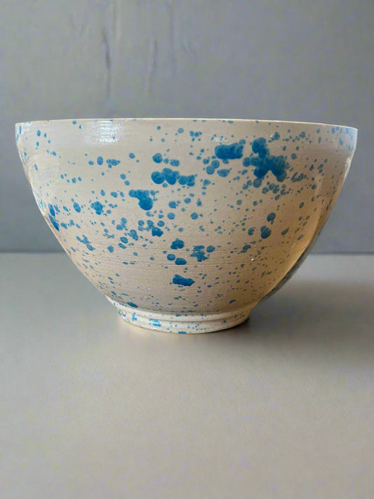 Enamel Blue Mixing Bowl