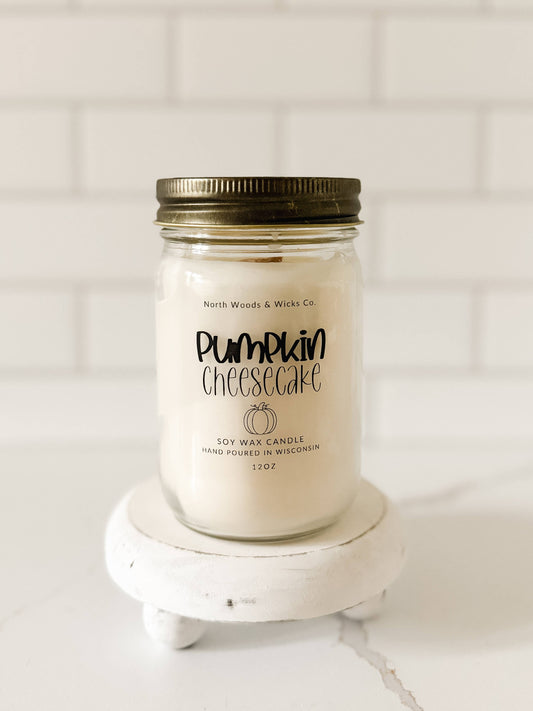 Pumpkin Cheesecake 12oz Soy Candle