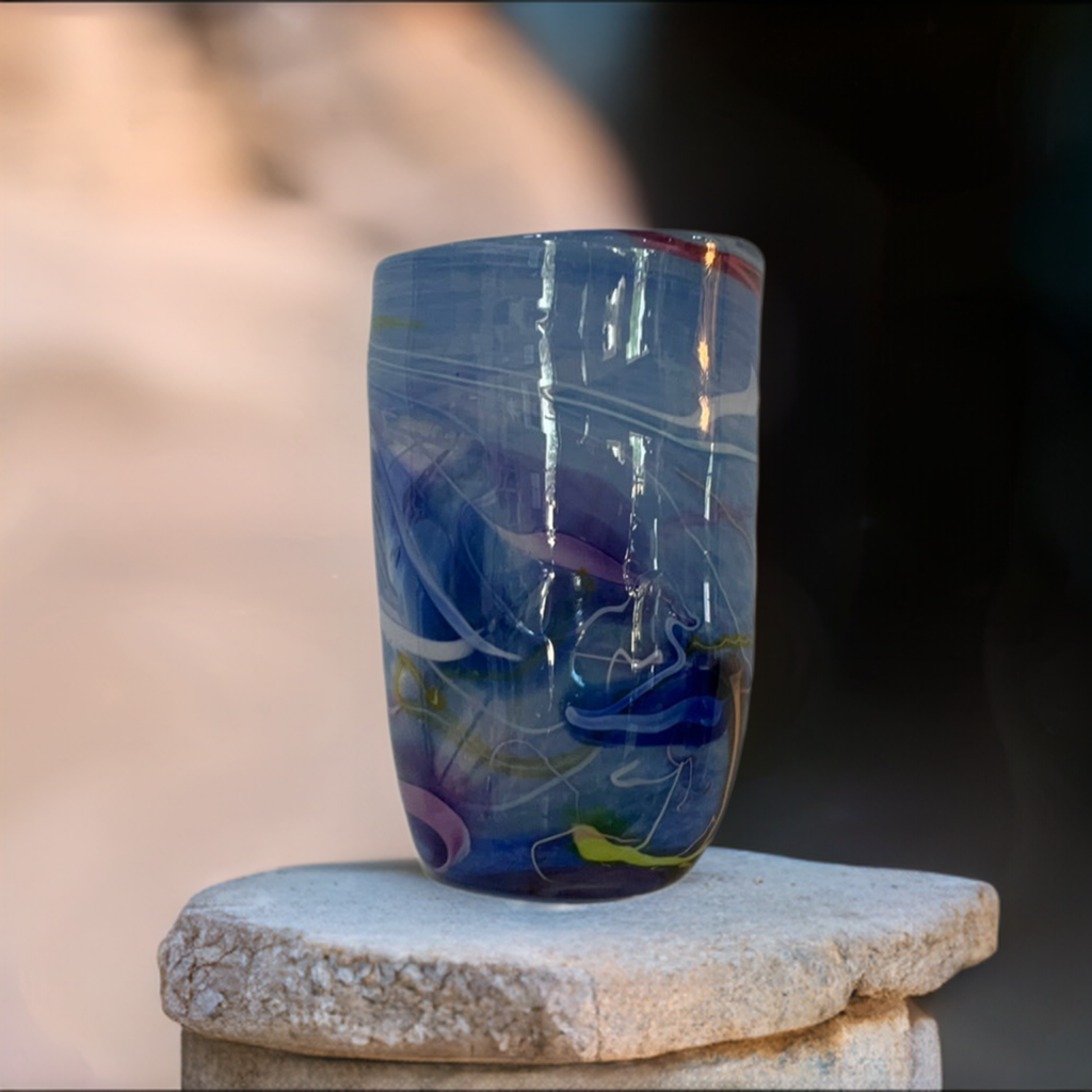 Abstract Colors Vase