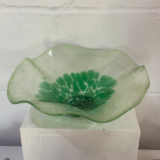 Greens Wavy Plate