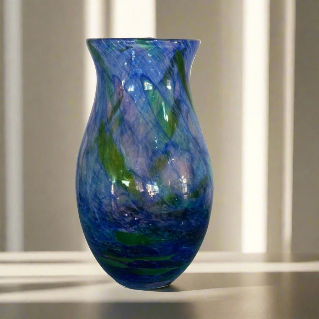 Blues and Greens Vase