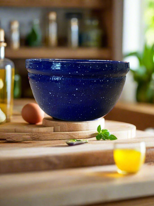 Blue Speckled Small serving bowl