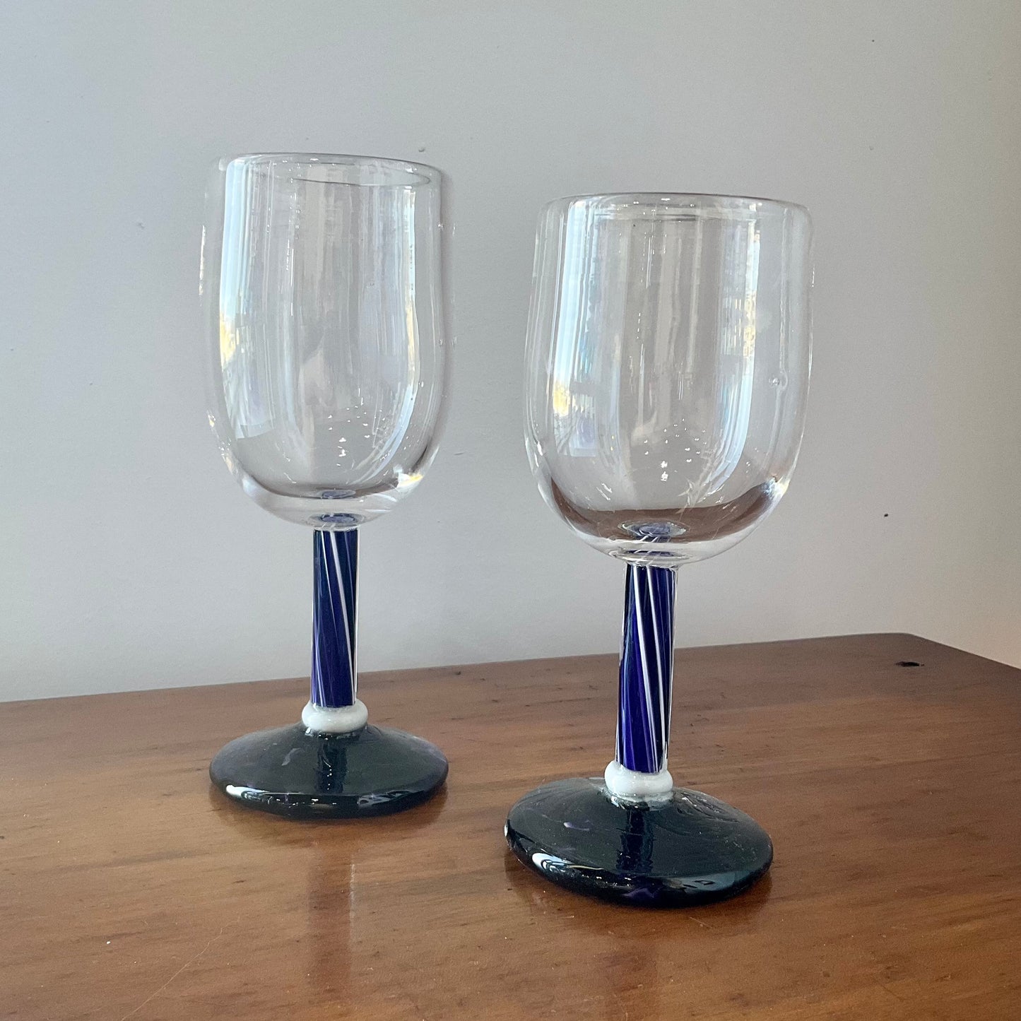 Glass Wine Goblets