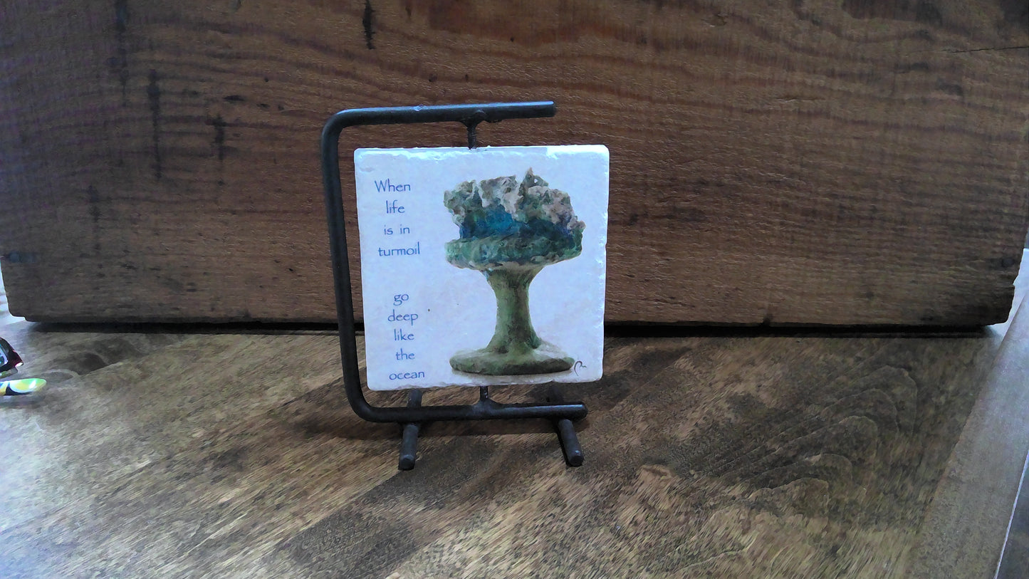 Whispers Within Decorative Coasters