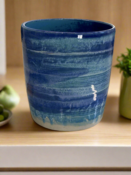 The Blues Pottery Vase