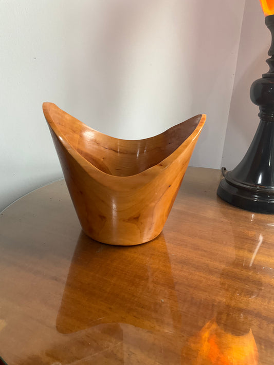 Hand Carved Wooden Bowl