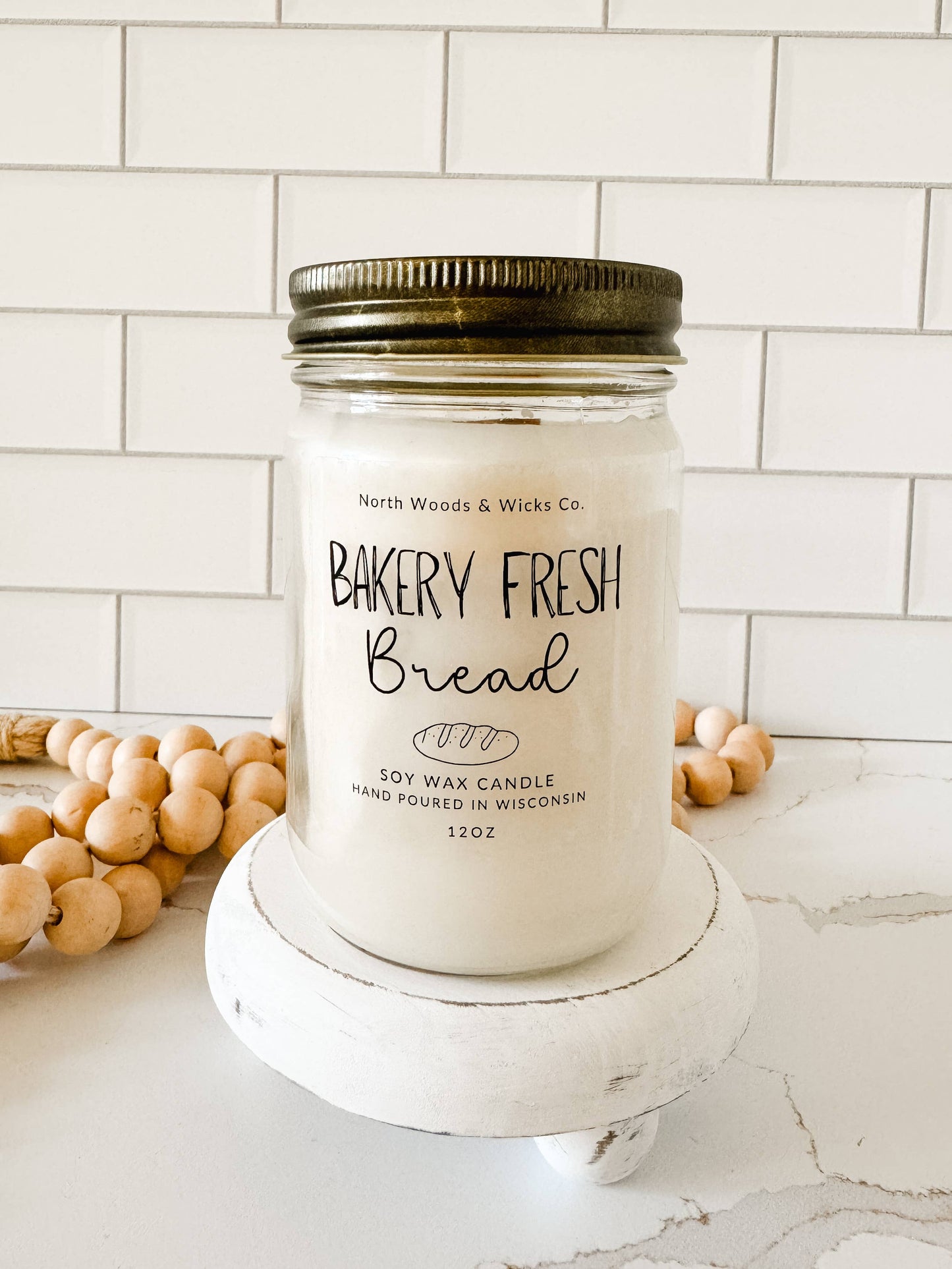 Bakery Fresh Bread 12oz Soy Candle