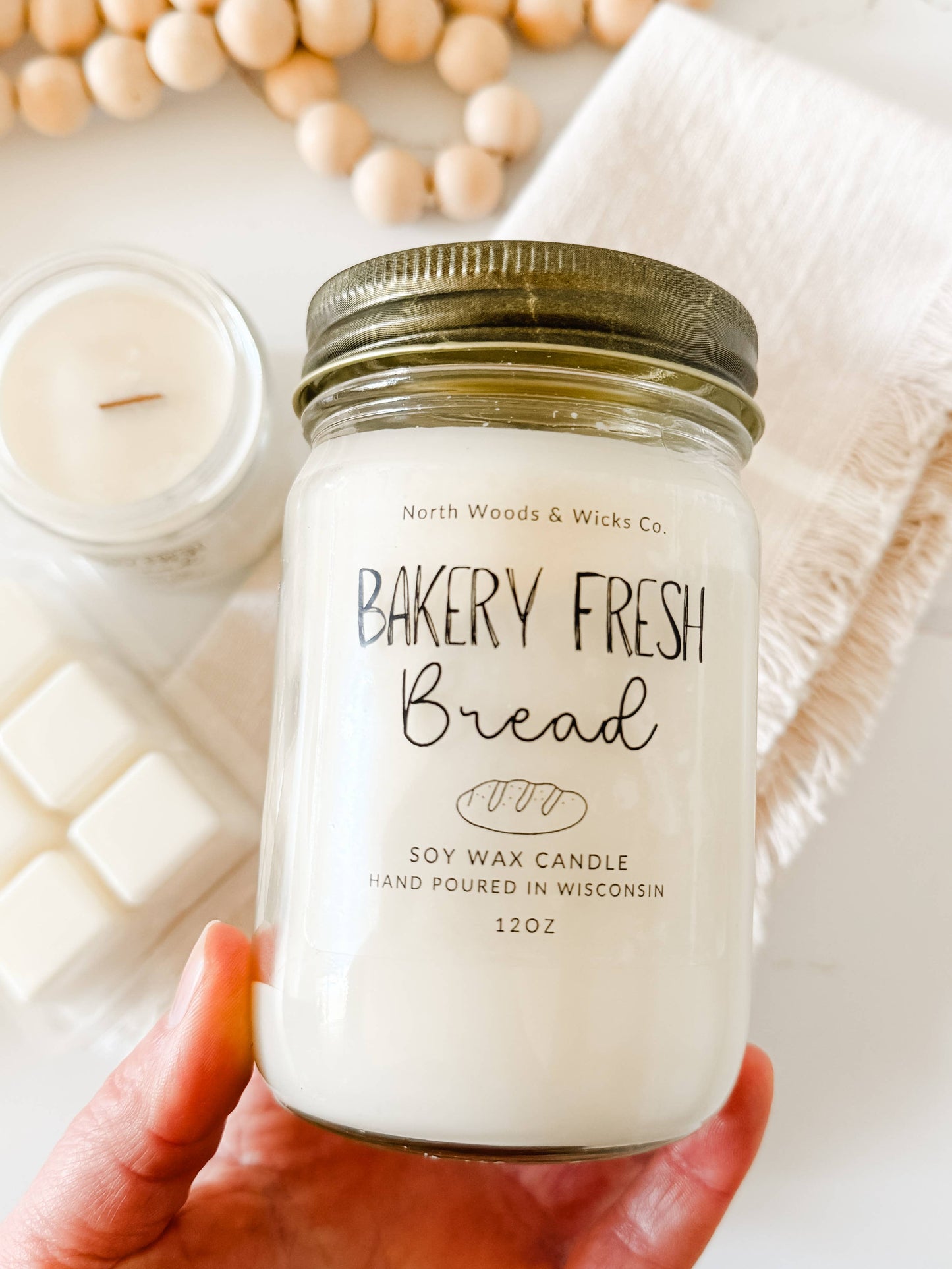 Bakery Fresh Bread 12oz Soy Candle