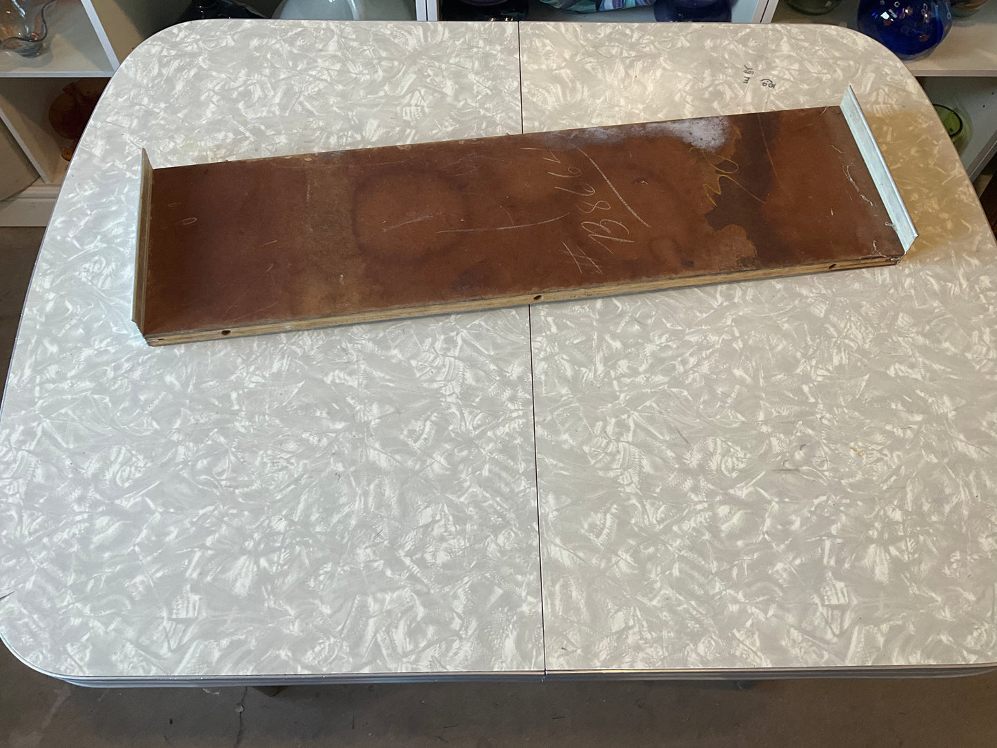 Chrome Kitchen Table W/ Leaf