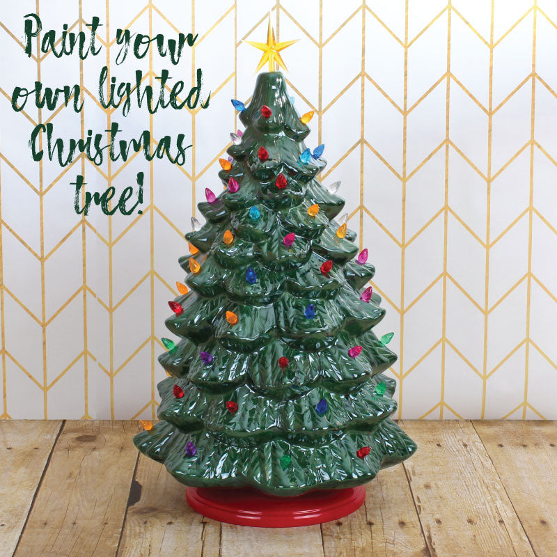 Not Your Grammas Christmas Tree -Sip & Glaze!