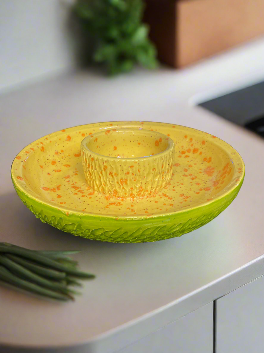 Citrus Splash Chip Dip Platter