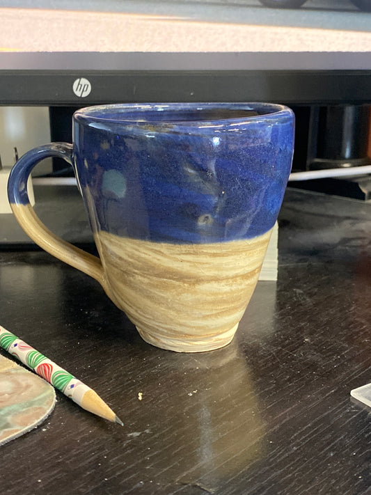 Colbalt Pottery Mug