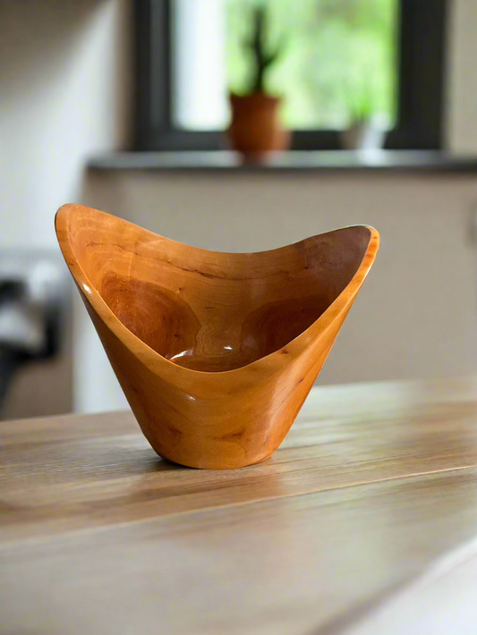 Hand Carved Wooden Bowl