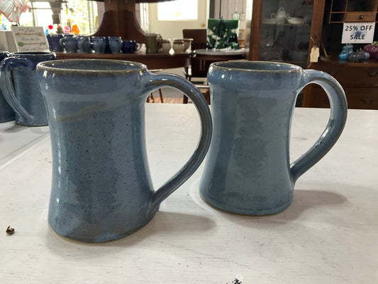 Light Blue Ceramic Mugs