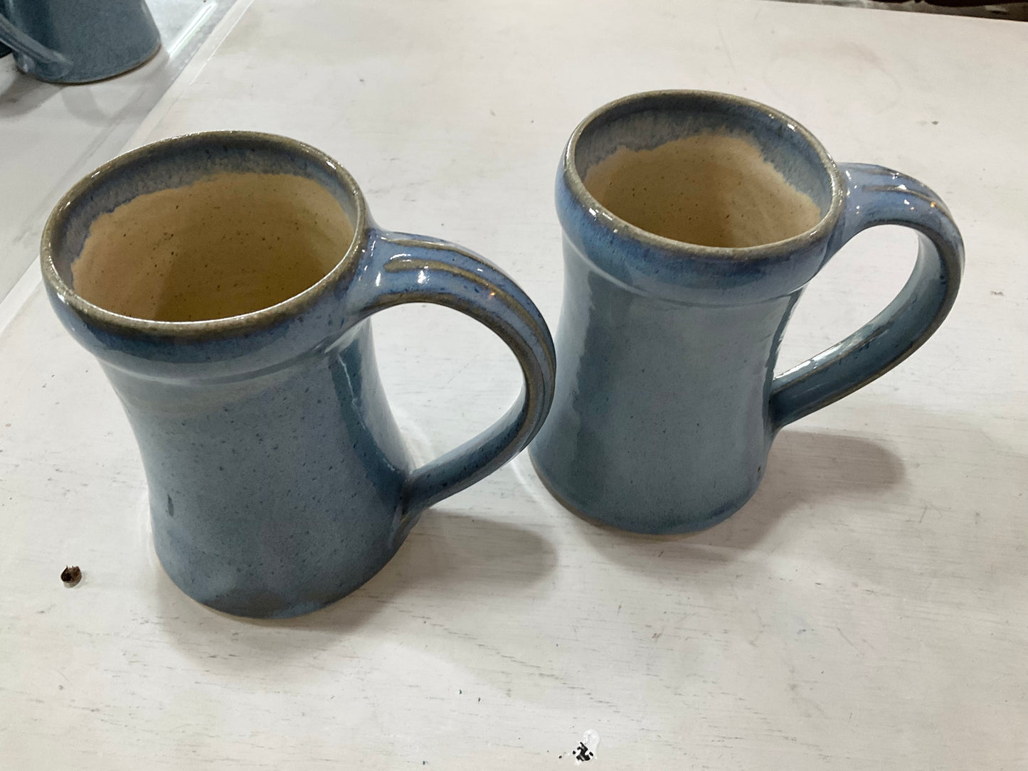 Light Blue Ceramic Mugs