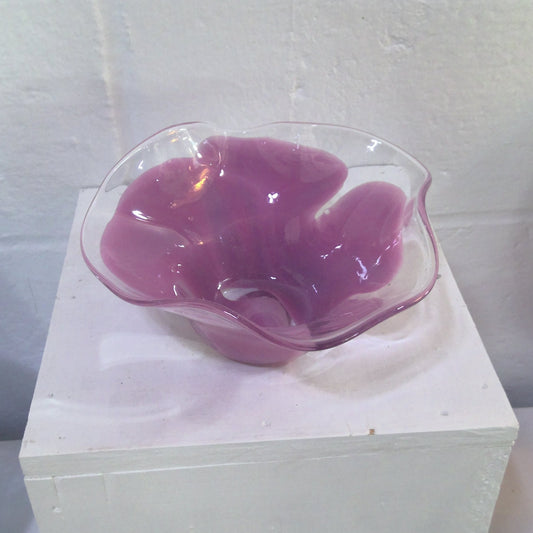 Mini Lilac Wavy Bowl