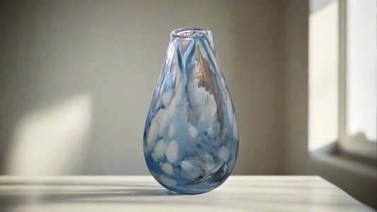 Icy Blue Vase