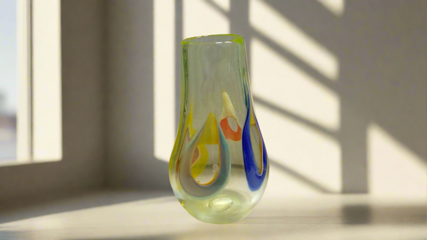 Mellow Yellow Murrini Vase