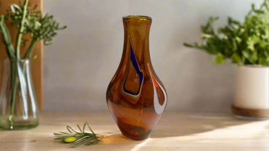 Orange Murrini Vase