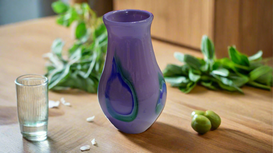 Lilac Earthy Murrini Vase