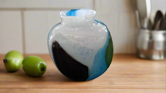 Elemental Blown Glass Jar