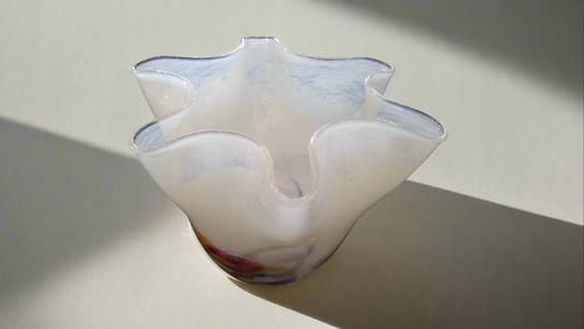 White Wavy Color Bowl