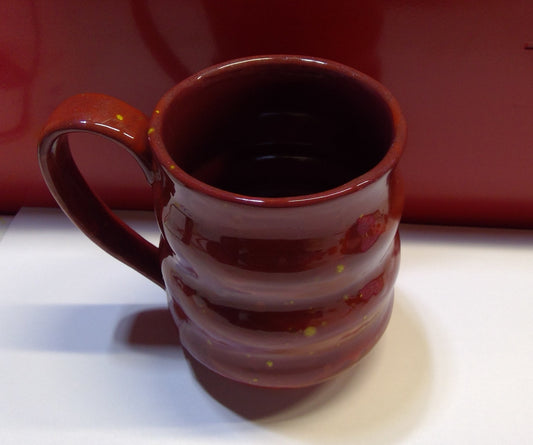 Firecracker Red Glazed Mug